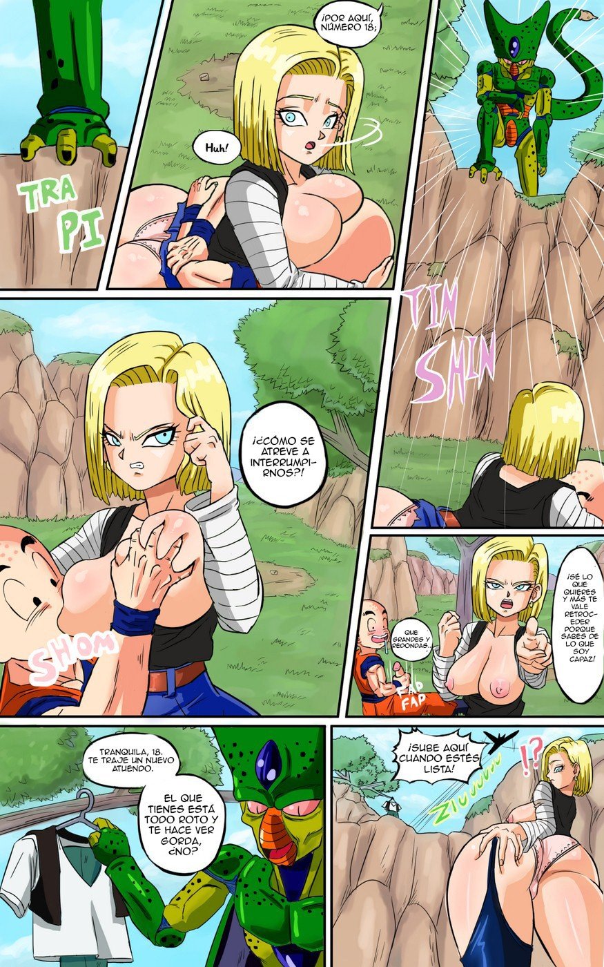 Android 18 meets Krillin - 4