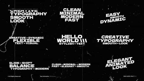 Text Animation Ae - VideoHive 58499302