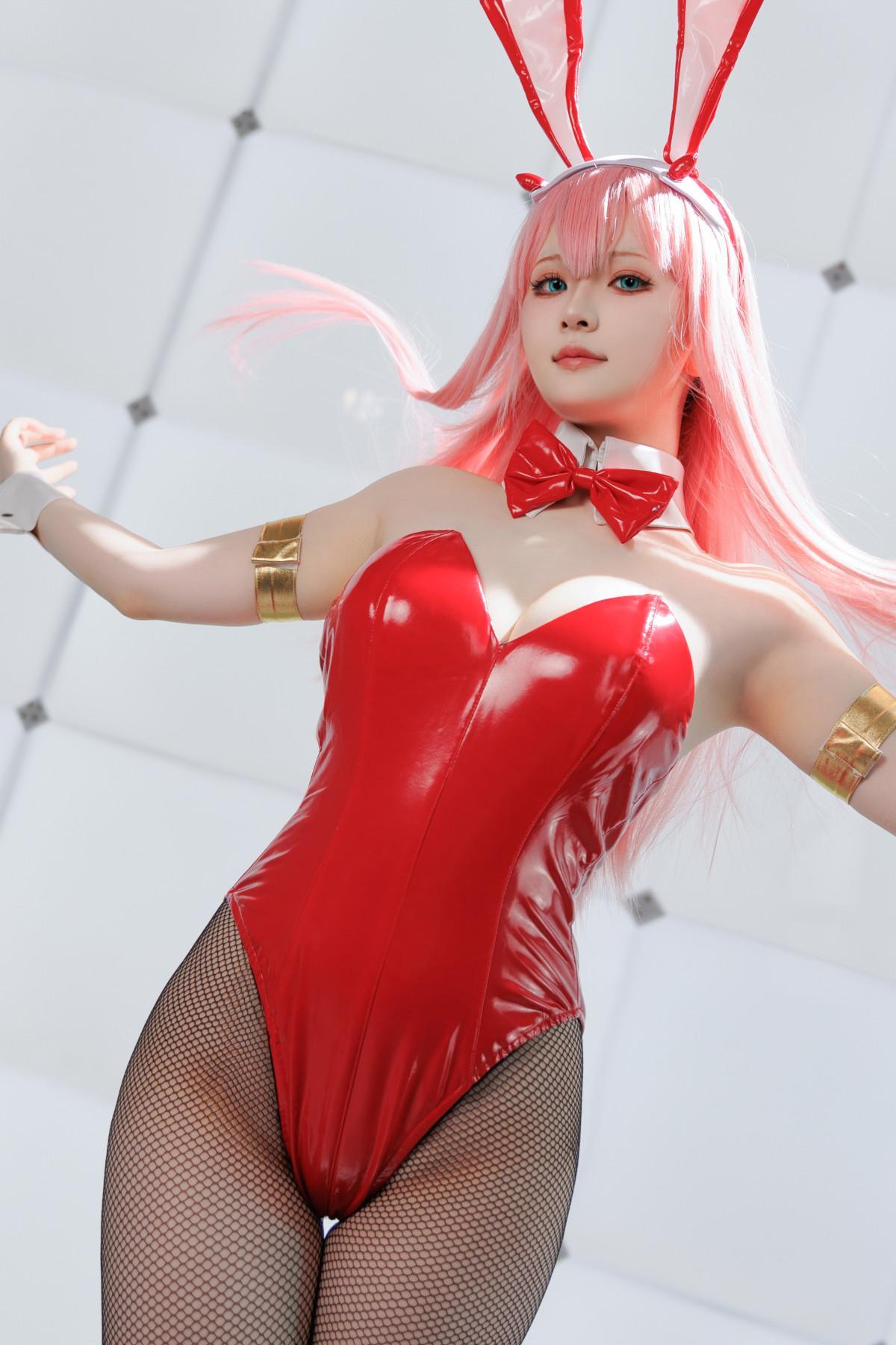 Cosplay 屿鱼 Zero Two(9)