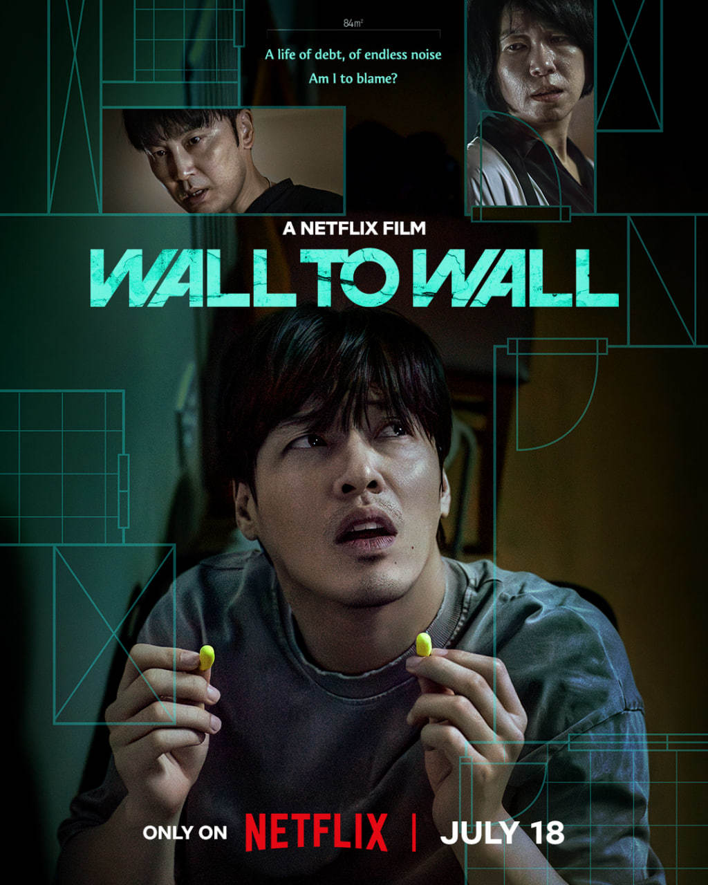 Wall to Wall 2025 Hindi Dubbed Movie ORG 720p WEB-DL 1Click Download
