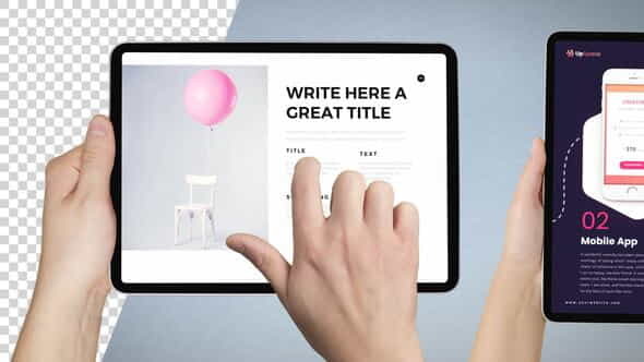 Tablet PRO Mockup Template - VideoHive 26093279