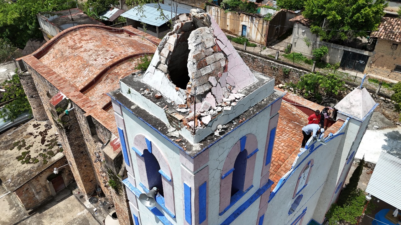   EL INAH ENTREGA LA RESTAURACIÓN DE LA IGLESIA DE LA VIRGEN DE LOS DOLORES, EN TLACUITLAPA, GUERRERO