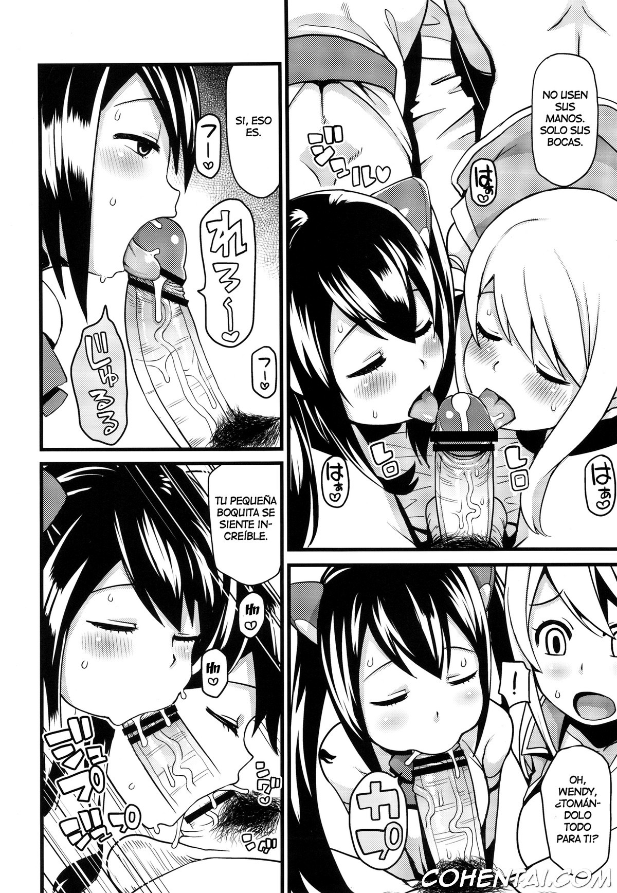 Chichikko Bitch 2 (Fairy Tail) xxx comics manga porno doujin hentai español sexo 