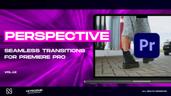 Perspective Transitions Vol 12 For Premiere Pro - VideoHive 50301529