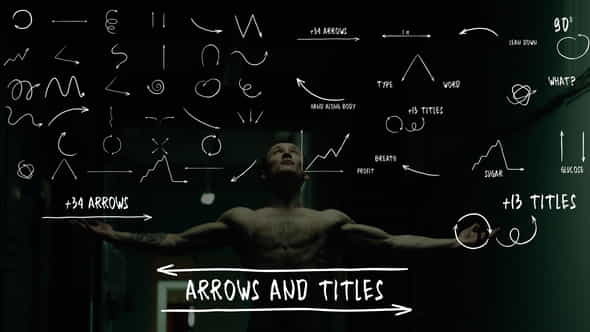 Arrows And Titles for DaVinci - VideoHive 35655272