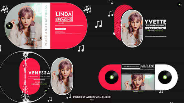 Podcast Audio Visualizer - VideoHive 49781482