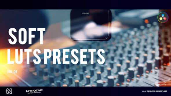 Soft Lut Vol 06 For Davinci Resolve - VideoHive 49365609