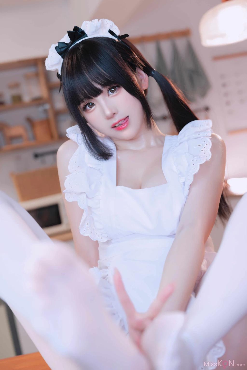 Coser@miko酱ww: 甜心女仆 (30 photos)(8)