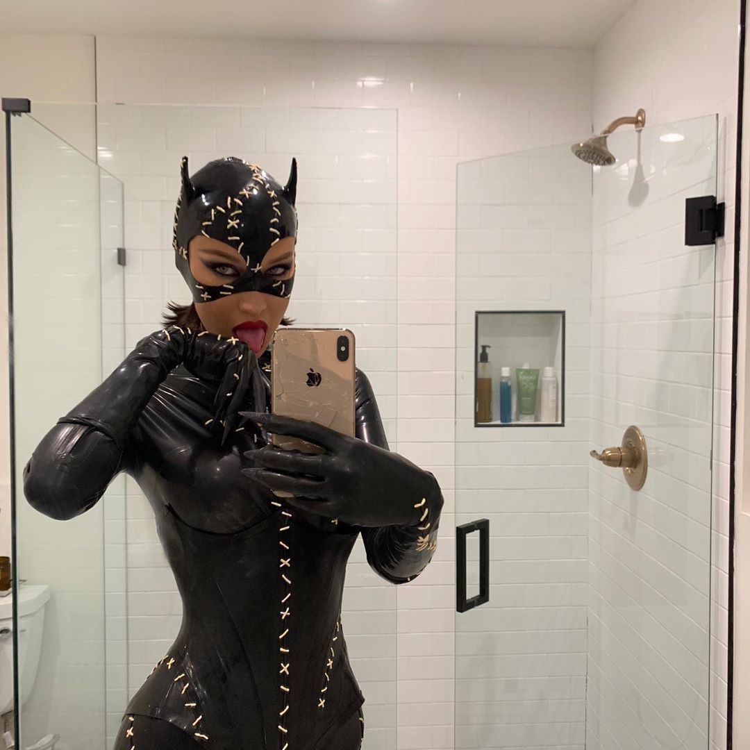 Bella Hadid Catwoman