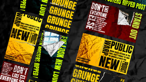 Ripped Posters - VideoHive 53846437