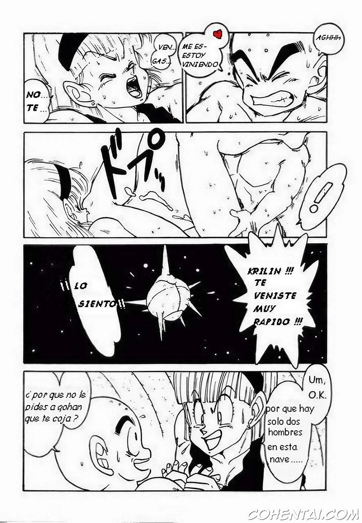 Aim at Planet Namek! (Dragon Ball Z) xxx comics manga porno doujin hentai español sexo 