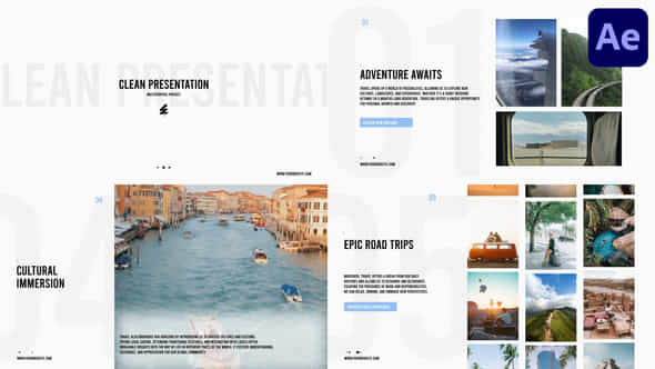 Clean Corporate Presentation For After Effects - VideoHive 57796638