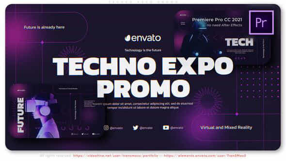 Techno EXPO Promo - VideoHive 48535676