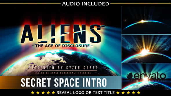 Space Intro | Alien Sci-fi - VideoHive 23429182