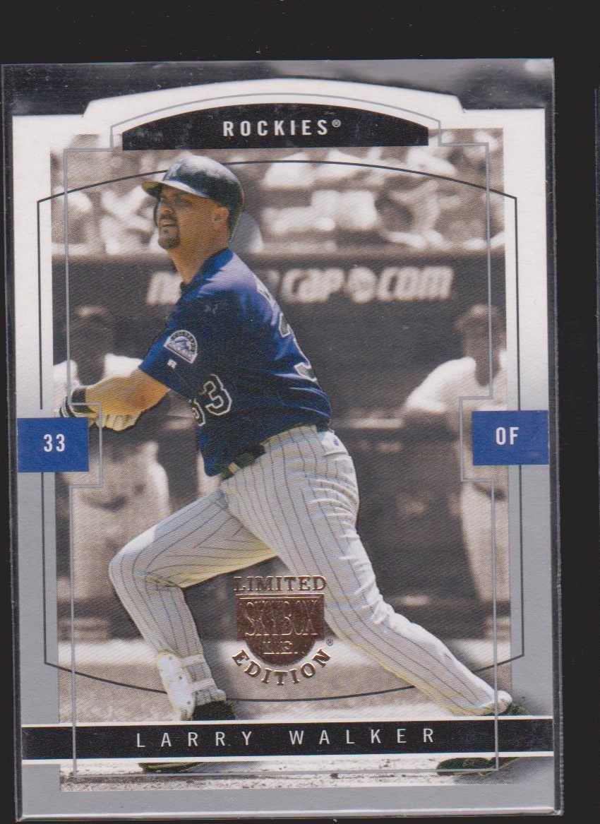 Larry Walker Cards Inserts Vintage Premium Collection LOOK - Picture 124 of 125