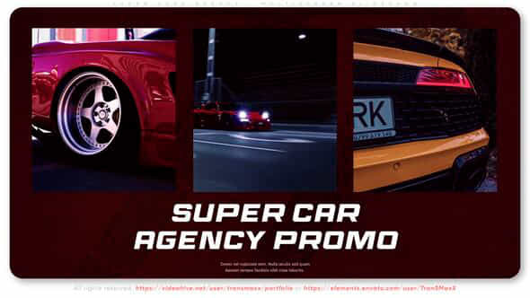 Supercars Agency Multiscreen Slideshow - VideoHive 49782761