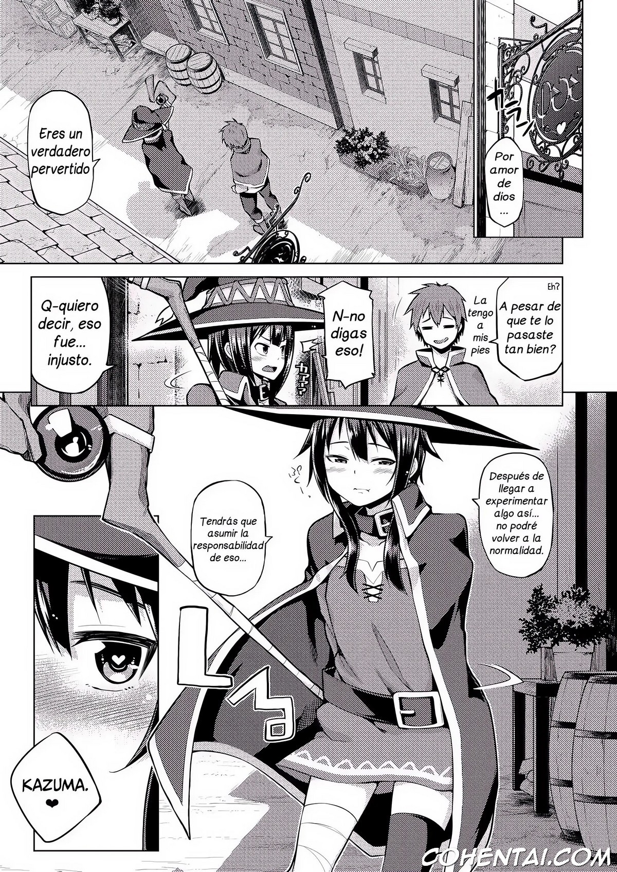 Kono Bakuretsu Musume ni Ecstasy o! (Kono Subarashii Sekai ni Syukufuku o! xxx comics manga porno doujin hentai español sexo 