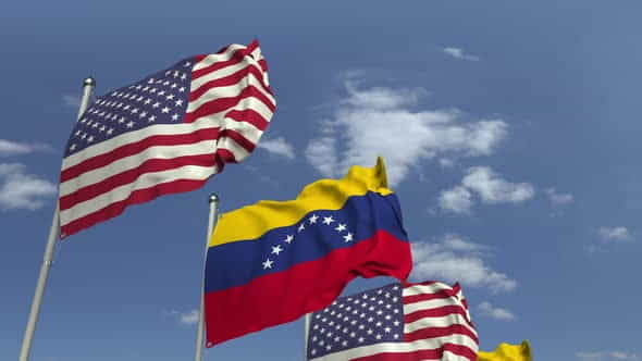 Waving Flags of Venezuela and - VideoHive 24622424