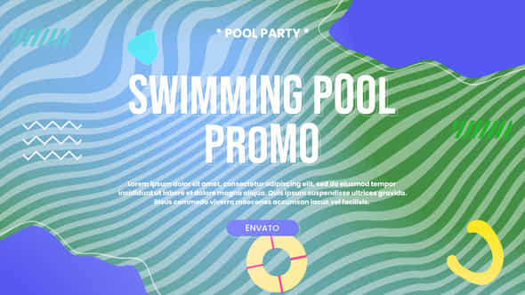 Swimming Pool Promo - VideoHive 38715404