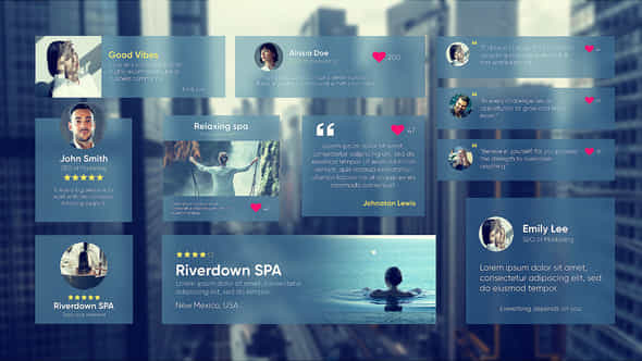 Testimonials Pack - VideoHive 55487233