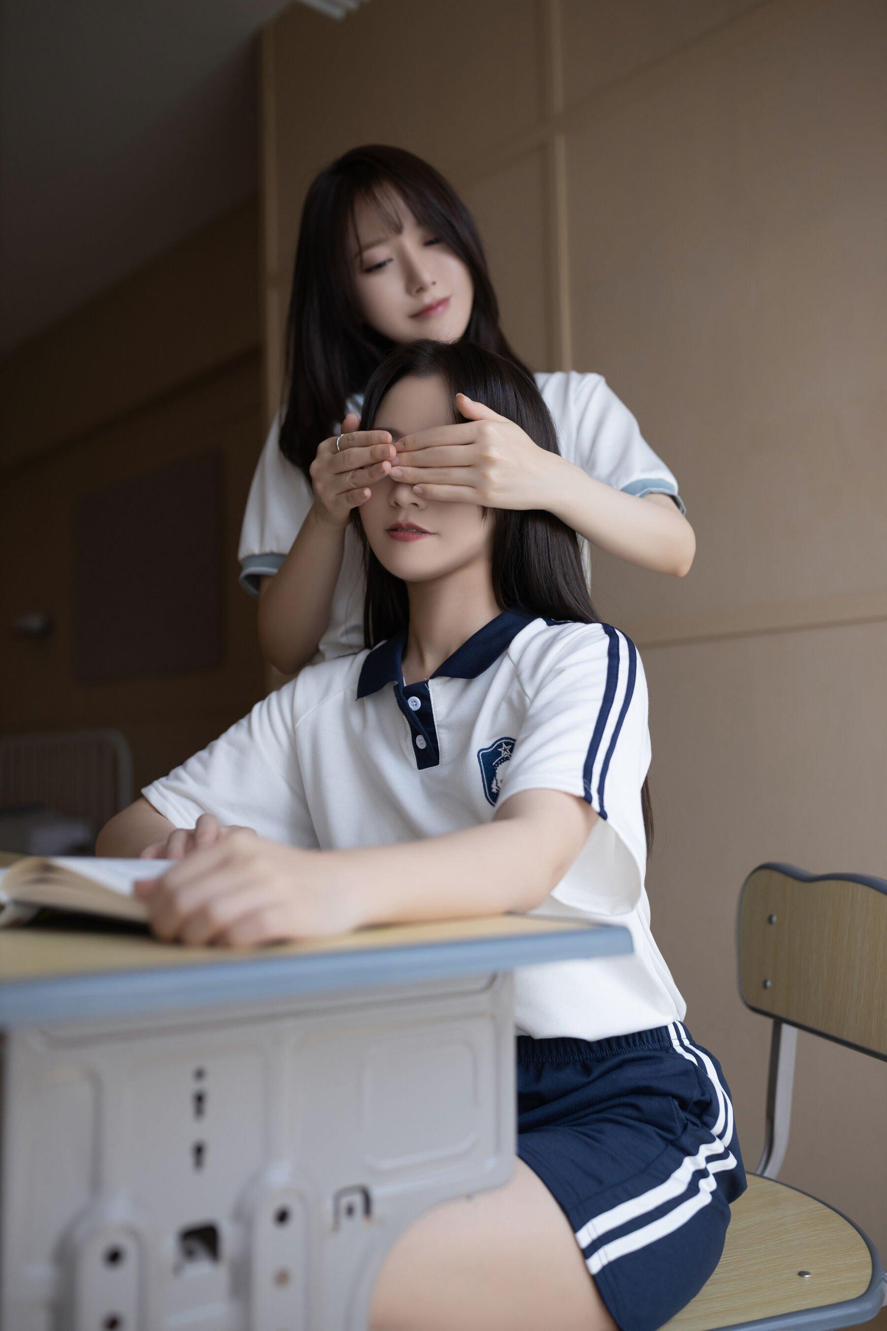 未分类性感写真 鱼子酱Fish&杏子Yada《同桌的你》(11)