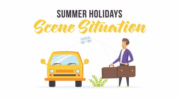 Summer holidays - Scene Situation - VideoHive 27597117