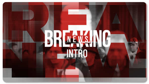 Breaking News Intro - VideoHive 50031505