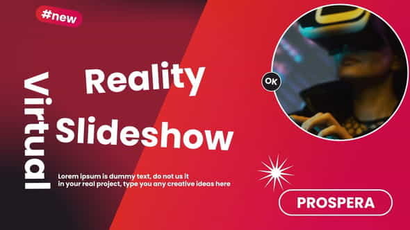 Virtual Reality Slideshow - VideoHive 38183738