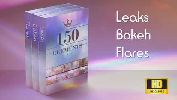 150 Light Leaks Bokeh and - VideoHive 22041843