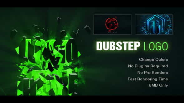 Dynamic Dubstep Logo - VideoHive 17768316