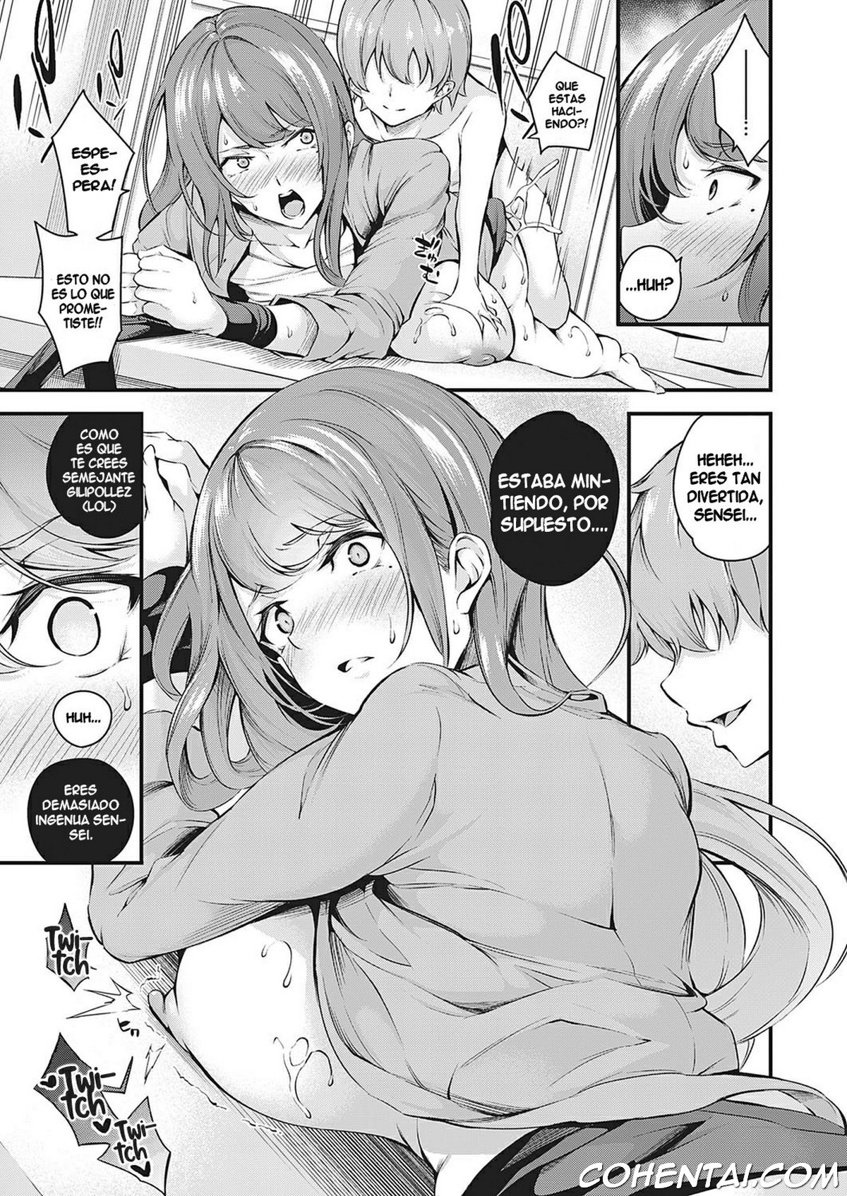 Darashinaku Ochiru Sensei wa Suki desuka!? (COMIC ExE 33) xxx comics manga porno doujin hentai español sexo 