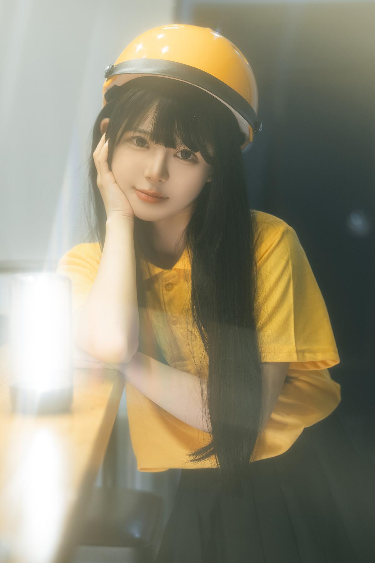 Cosplay Rua阮阮 外卖员 Delivery Girl(15)