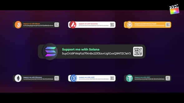 Crypto Donations For - VideoHive 38317073