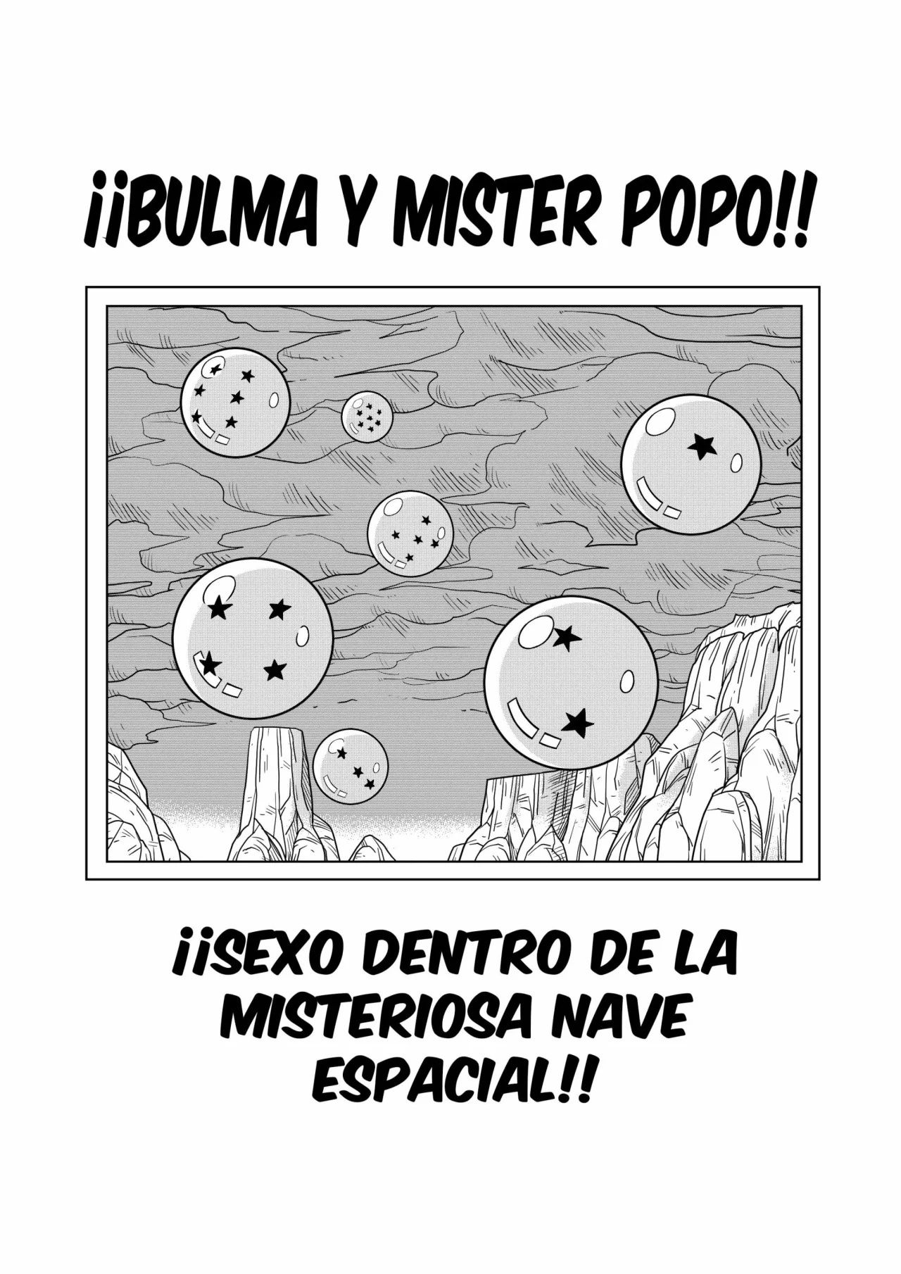 Bulma conoce a Mister Popo - Sexo dentro de la Misteriosa Nave Espacial - - 3
