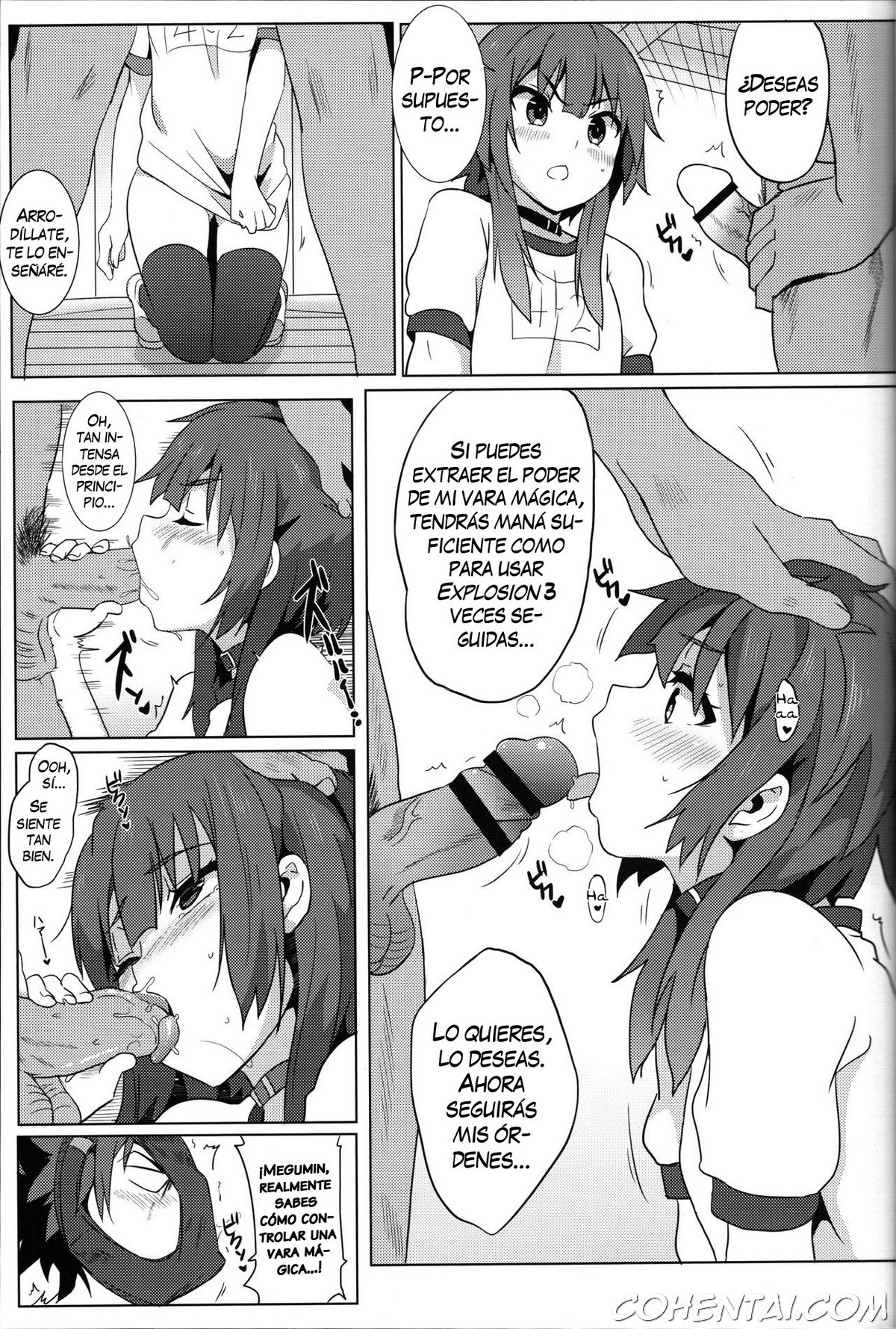 Megumin ni Karei na Shasei o! (Kono Subarashii Sekai ni Syukufuku o!) xxx comics manga porno doujin hentai español sexo 