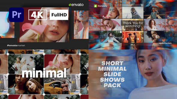 Short Minimal Slideshows - VideoHive 36434057