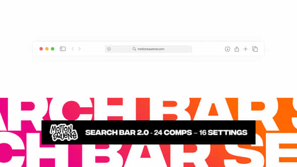 Search Bar 20 - VideoHive 59400719