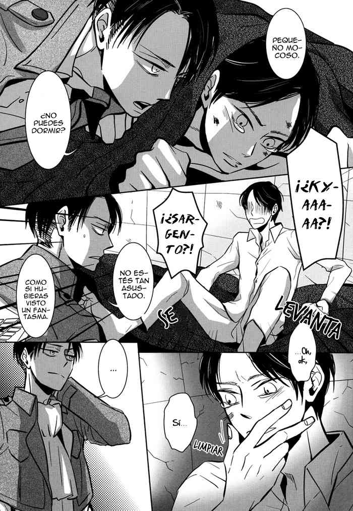 Doujinshi Shingeki no Kyojin-Himitsu no Chikashitsu Chapter-1 - 6