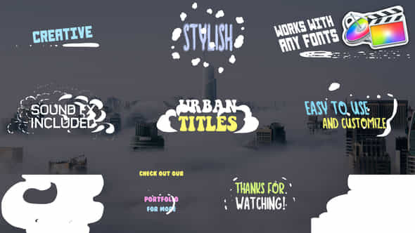 Urban Titles - VideoHive 25488297