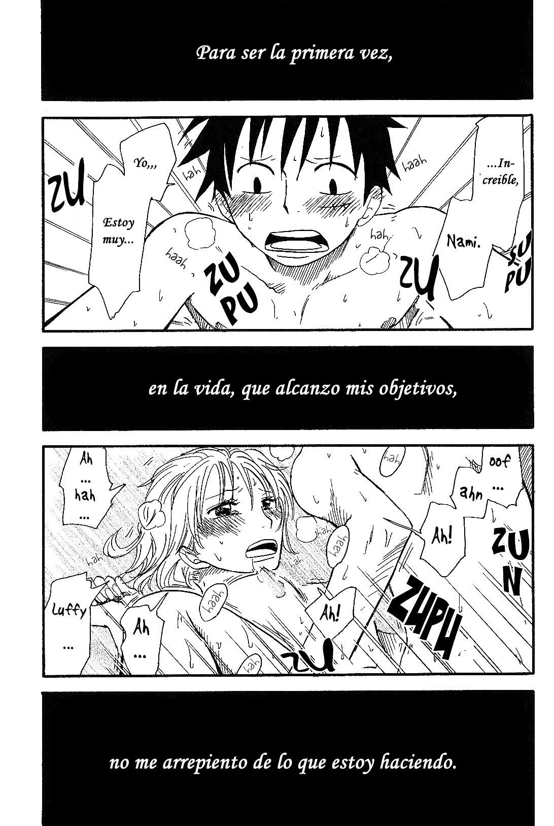 Luffy y Nami romance - 25