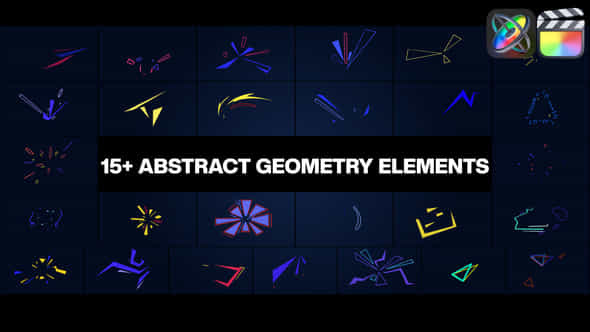 Abstract Geometry Elements For Fcpx - VideoHive 50917562