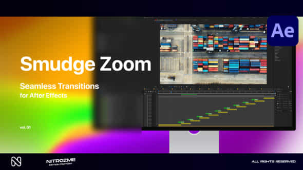 Smudge Zoom Transitions Vol 01 - VideoHive 49968443