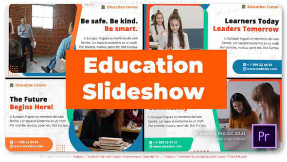 Education Center Slideshow - VideoHive 48857917