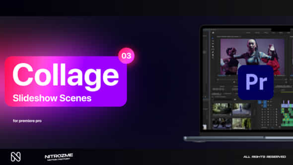 Collage Slideshow Scenes Vol 03 For Premiere Pro - VideoHive 49206304