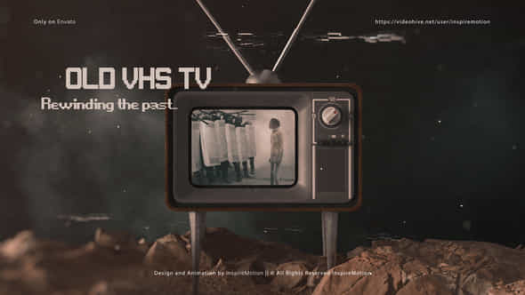 Old Vhs Tv Display - VideoHive 57110728