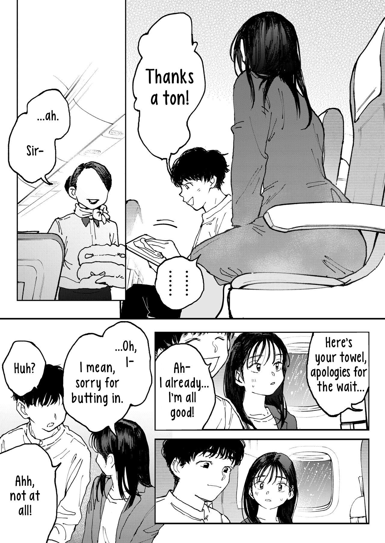 [Denbu Momo] Muramura OL-san wa Hikouki no Naka demo Seiyoku o Mitashitai  Horny OL-san, even on an Airplane, Wants To Satisfy Her Sexual Desires [English] [Digital]
