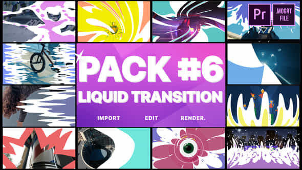 Liquid Transitions Pack - VideoHive 23503303