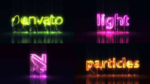 Light Particles Logo | Titles - VideoHive 25515764