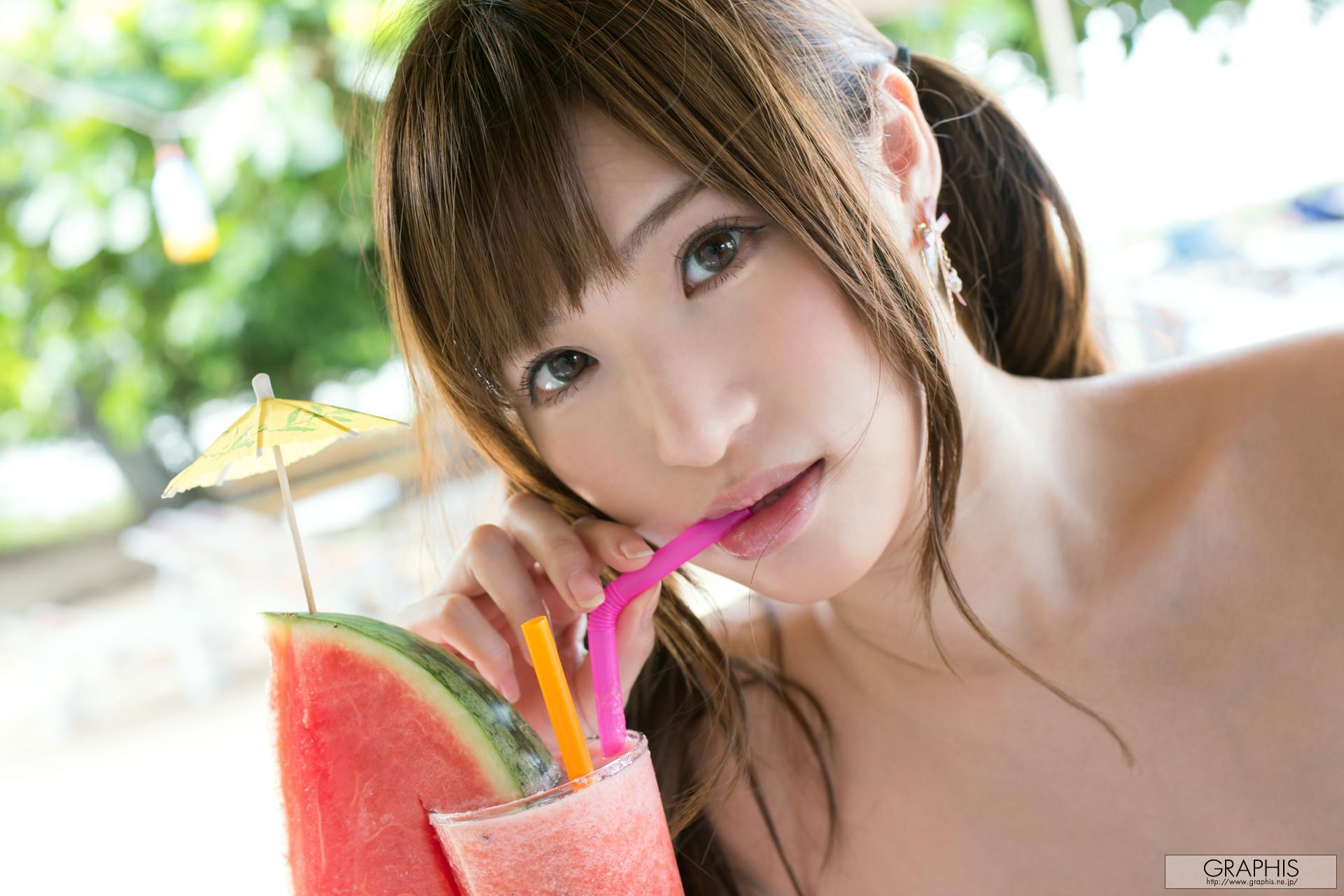 Moe Amatsuka 天使もえ, [Graphis] Gals 「Tropiacl Summer!」 Vol.01(14)