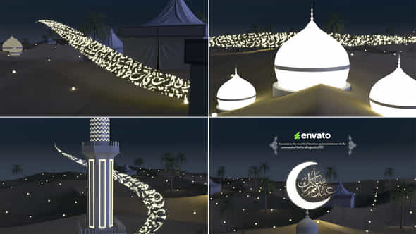 Edit Ramadan Kareem Intro Eid Mubarak V2 - VideoHive 57397464